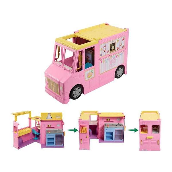 Imagem de Caminhão De Limonada De Praia Da Barbie - Mattel HPL71