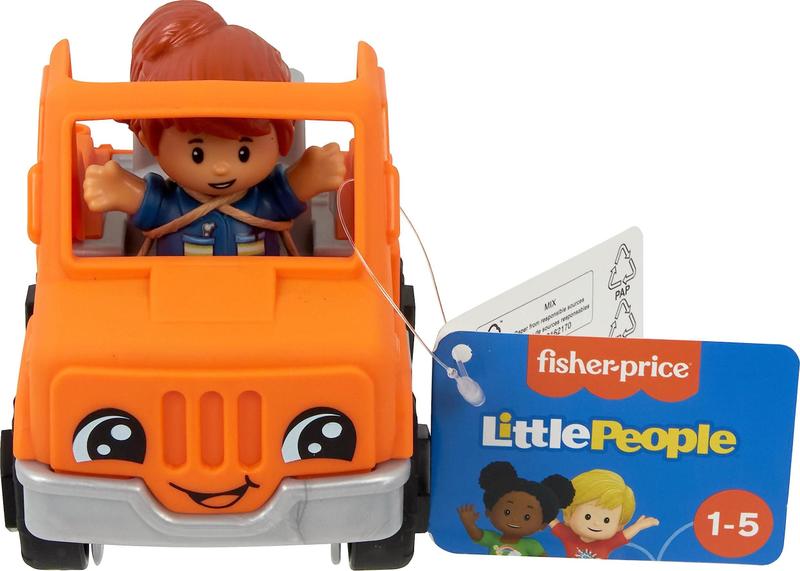 Imagem de Caminhão de reboque de brinquedo Fisher-Price Little People Help and Go há mais de 1 ano