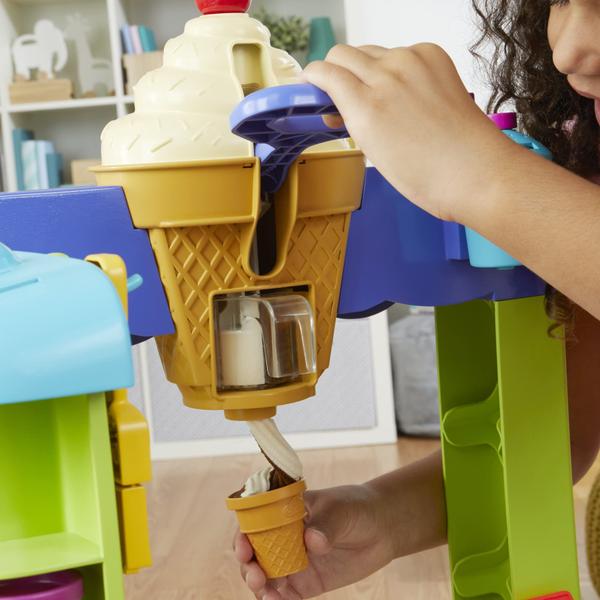 Imagem de Caminhão de sorvete Toy Playset Play-Doh Kitchen Creations Ultimate