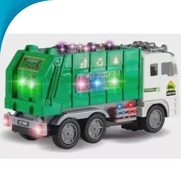 Caminhão Ecológico Educativo Infantil Brinquedo Com Luzes E Som Exclusivo Garantido - Zonne Imagem de Caminhão Ecológico Educativo Infantil Brinquedo Com Luzes E Som Exclusivo Garantido