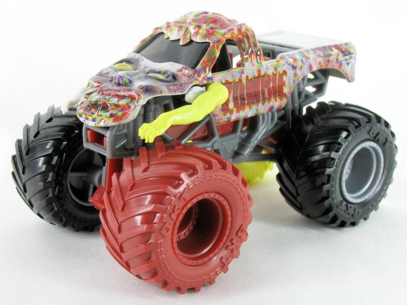 Imagem de Caminhão fundido sob pressão Monster Jam Zombie Série 33 em escala 1:64