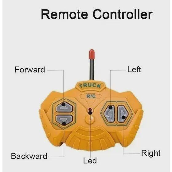 Imagem de Caminhão Graneleiro Controle Remoto Recarregável 4 Canais