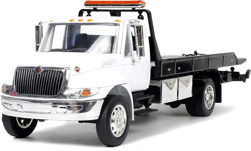 Imagem de Caminhão Guincho Plataforma International DuraStar 4400 Flat Bed - 1/24 - Jada