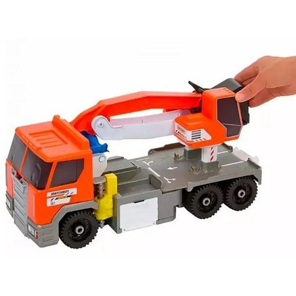 Imagem de Caminhao Guindaste Matchbox Action Drivers Mattel HPD64