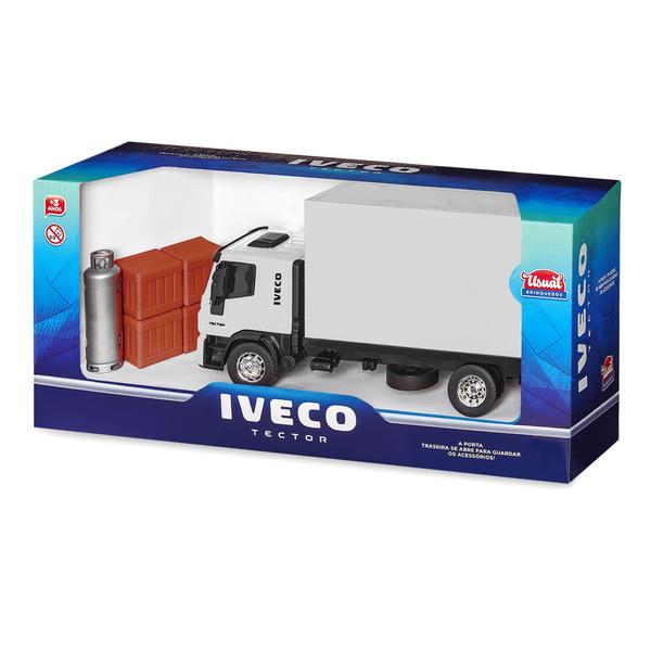 Caminhão Iveco Tector Baú 351 - Usual Brinquedos Imagem de Caminhão Iveco Tector Baú 351 - Usual Brinquedos