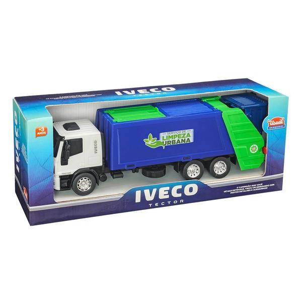 Imagem de Caminhão Iveco Tector Coletor Branco E ul Usual - 342