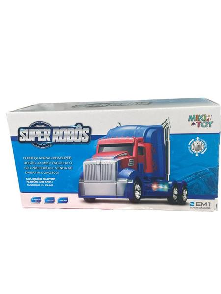 Imagem de Caminhão Optimus Prime Robot Super