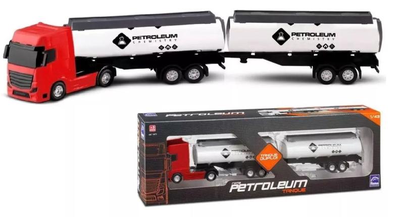 Imagem de Caminhão Petroleum Tanque 42 Cm Roma Brinquedos - Ref. 1471