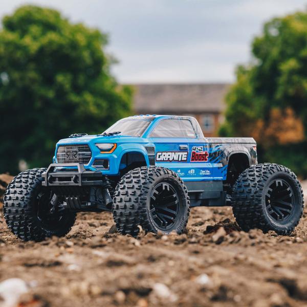 Imagem de Caminhão RC ARRMA Granite 4X2 Boost MEGA 550 1/10 RTR azul