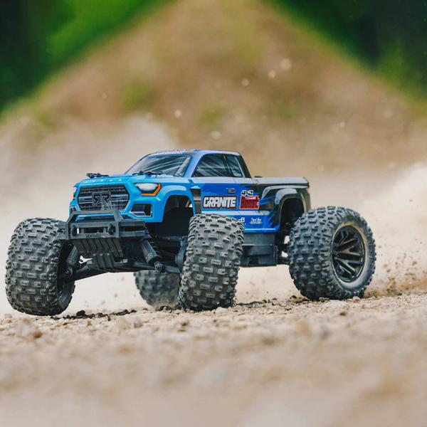 Imagem de Caminhão RC ARRMA Granite 4X2 Boost MEGA 550 1/10 RTR azul