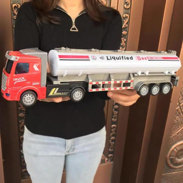 Imagem de Caminhão RC Elétrico de Semi-Reboque - Escala 1/48 - Brinquedo de Construção