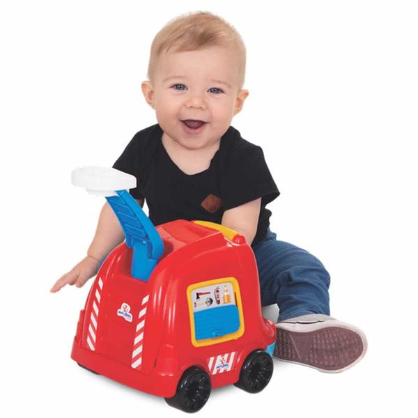 Imagem de Caminhão Roda Livre - Truckids Bombeiro - Mercotoys