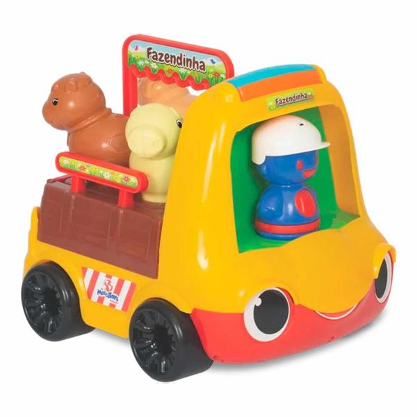 Imagem de Caminhão Roda Livre - Truckids Fazendinha - Mercotoys