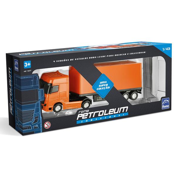 Caminhão Roma Petroleum Carreta Individual - 1/43 - Roma - Roma Brinquedos Imagem de Caminhão Roma Petroleum Carreta Individual - 1/43 - Roma