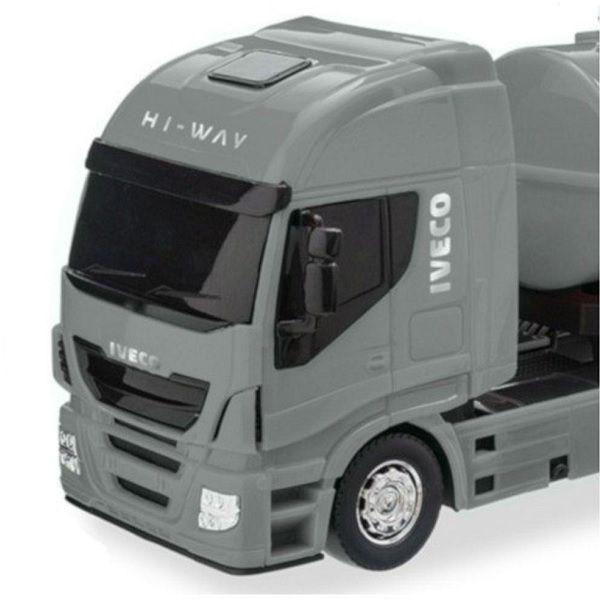 Imagem de Caminhao Tanque Iveco HI-WAY Cinza Usual Brinquedos 340