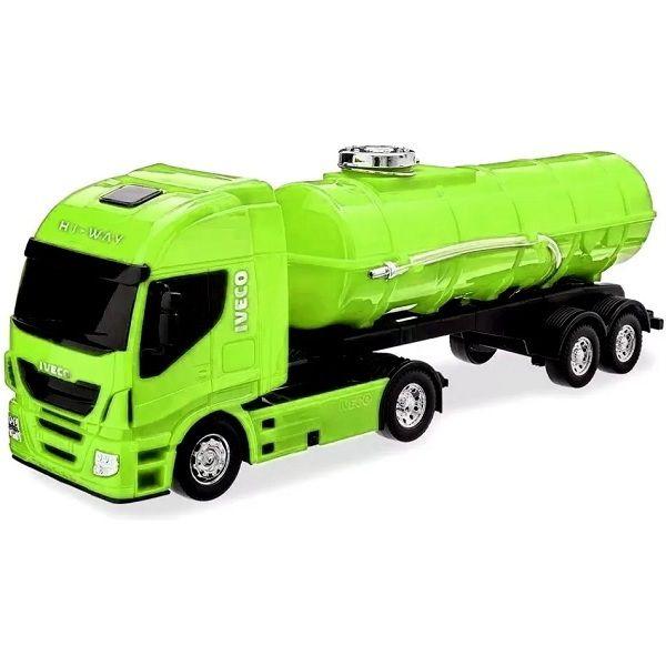 Imagem de Caminhao Tanque Iveco HI-WAY Verde Usual Brinquedos 340