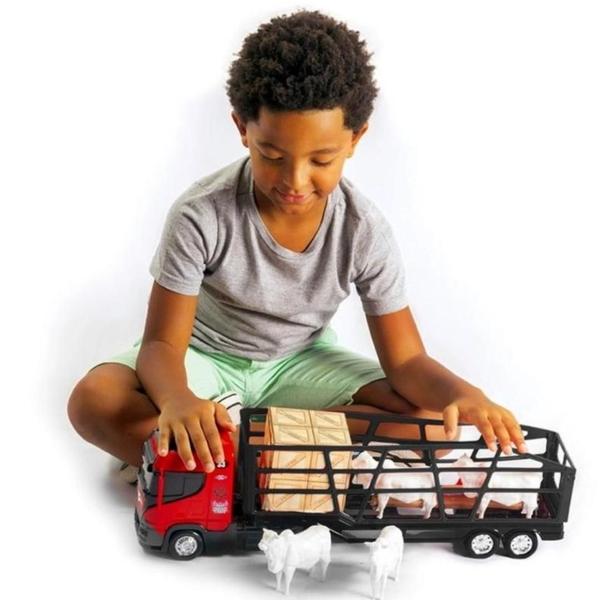 Imagem de Caminhão Top Truck Boiadeiro 312 Bs Toys