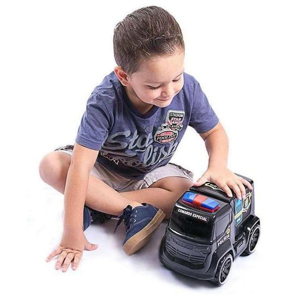 Caminhão Truck Infantil Bombeiro Policial Ou Ambulância - Bs Toys Imagem de Caminhão Truck Infantil Bombeiro Policial Ou Ambulância - Bs Toys
