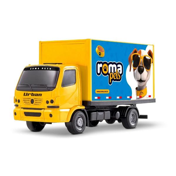 Caminhão Urban Baú ROMA PETS Carreta - Roma Brinquedos Imagem de Caminhão Urban Baú ROMA PETS Carreta - Roma Brinquedos