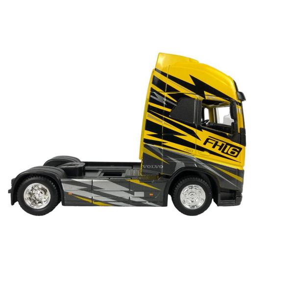 Imagem de Caminhão Volvo FH16 750 1:43 Burago Amarelo