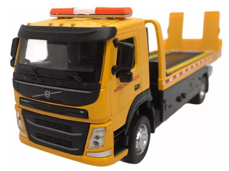 Imagem de Caminhão Volvo Guincho 1:50 Califórnia Action Amarelo