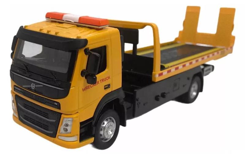 Imagem de Caminhão Volvo Guincho 1:50 Califórnia Action Amarelo