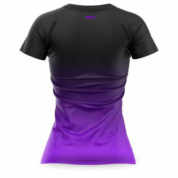 Imagem de Camisa Academia Feminina Camiseta Caminhada Treino Blusa Dry fit Absorção do suor