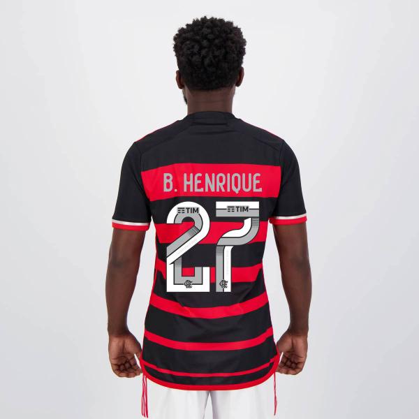 Imagem de Camisa Adidas Flamengo I 2024 27 B. Henrique