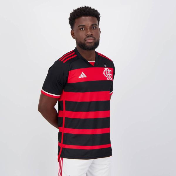 Imagem de Camisa Adidas Flamengo I 2024 4 Léo Pereira