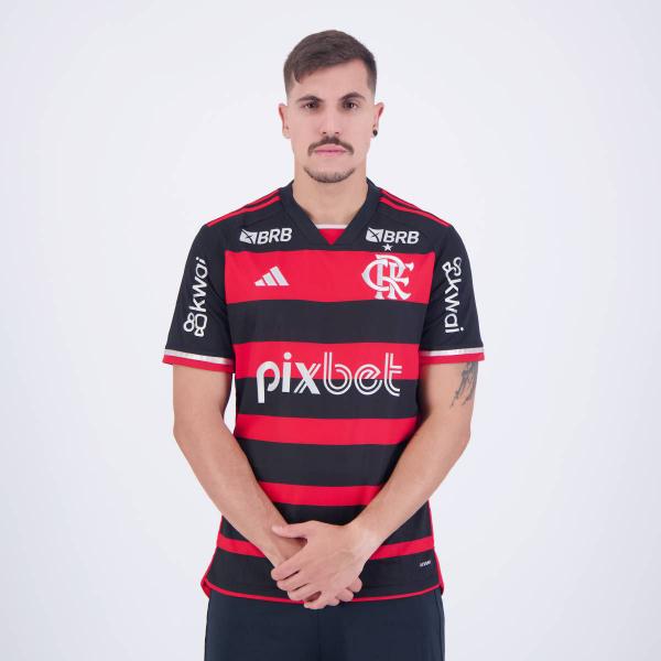 Imagem de Camisa Adidas Flamengo I 2024 Com Patrocínio