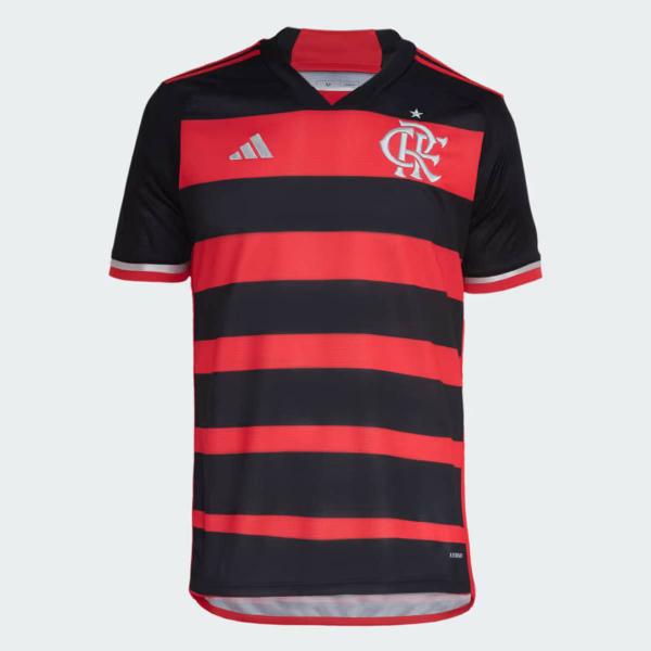 Camisa Adidas Flamengo I 2024 Juvenil Imagem de Camisa Adidas Flamengo I 2024 Juvenil