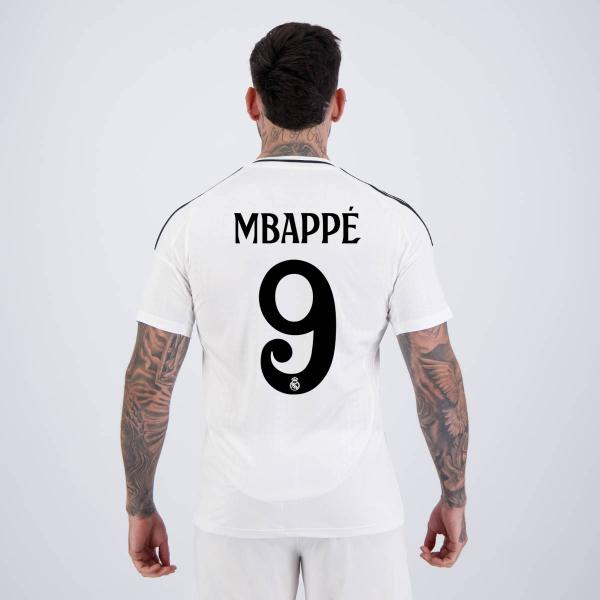 Imagem de Camisa Adidas Real Madrid I 2025 9 Mbappé