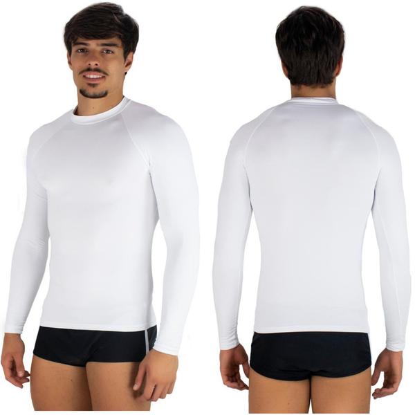 Imagem de Camisa Adulto Masculina Com proteção Solar Uv 50+ Várias Cores