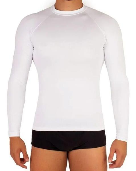 Imagem de Camisa Adulto Masculina Uv 50 - Branco G