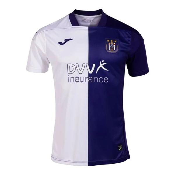 Imagem de Camisa Anderlecht I Joma 23/24 Jogador Branco/Roxo