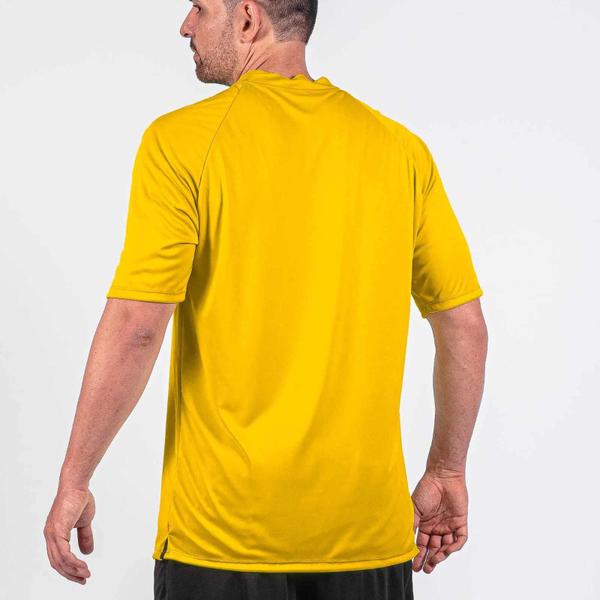 Imagem de Camisa Árbitro Poker 7 Com Proteção Uv Amarelo