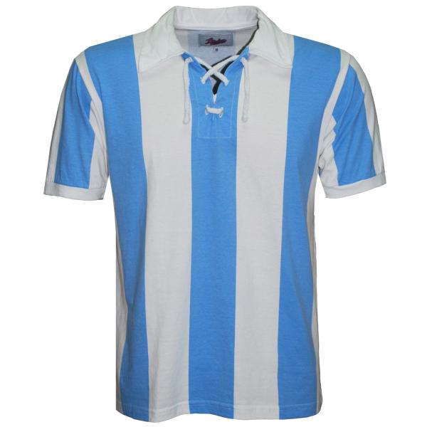 Imagem de Camisa Argentina 1930 Liga Retrô  Listrada M