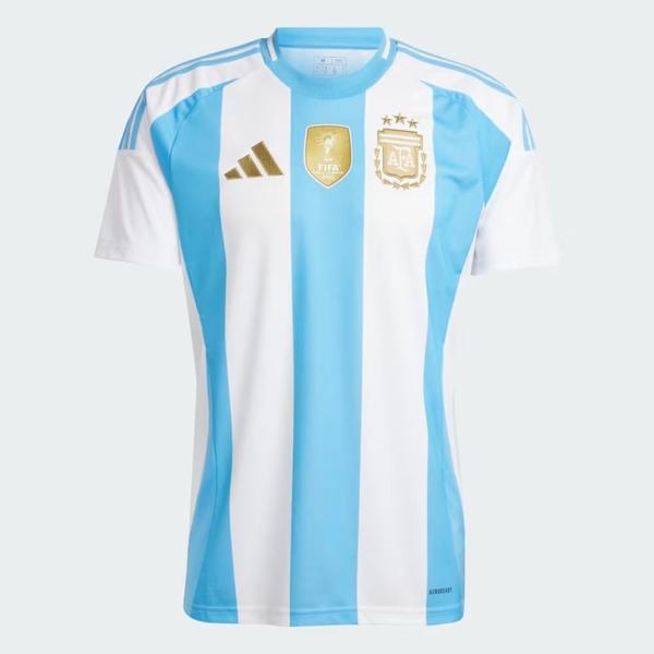 Imagem de Camisa Argentina I Adidas 2024 Branca/Azul