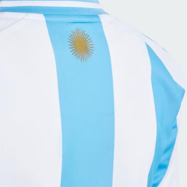 Imagem de Camisa Argentina I Adidas 2024 Infantil Branca/Azul