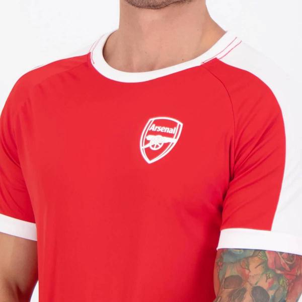 Camisa Arsenal Saka 7 Paint Vermelha - Spr Imagem de Camisa Arsenal Saka 7 Paint Vermelha
