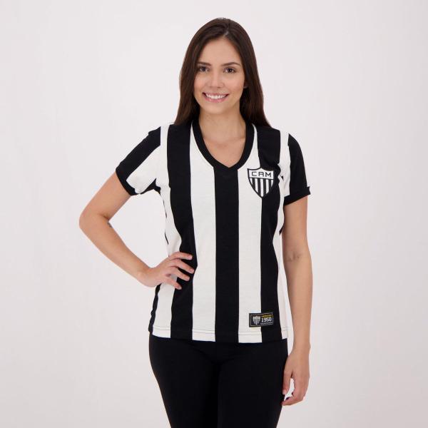 Imagem de Camisa Atlético Mineiro 1950 Retrô Feminina