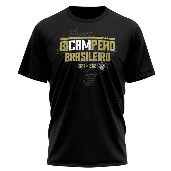 Imagem de Camisa Atlético Mineiro Braziline Bicampeão Brasileiro Masculina