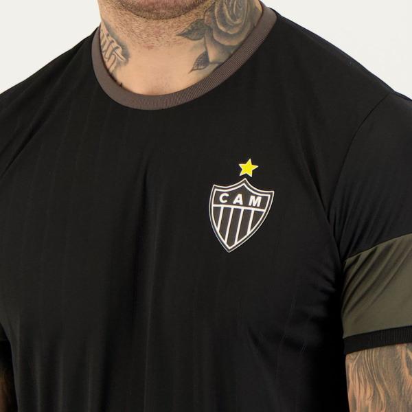 Imagem de Camisa Atlético Mineiro Deyverson 9 Almaz Preta