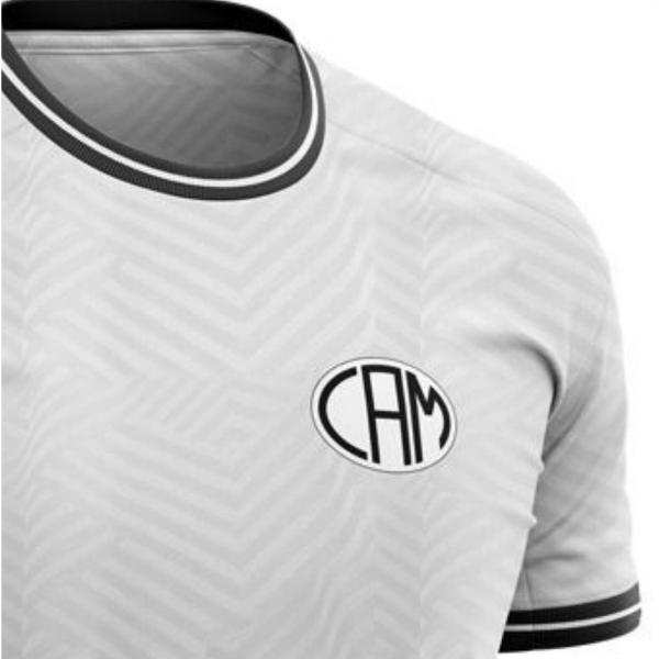 Imagem de Camisa Atlético Mineiro Jacquard Branca Masculina Omni Sport