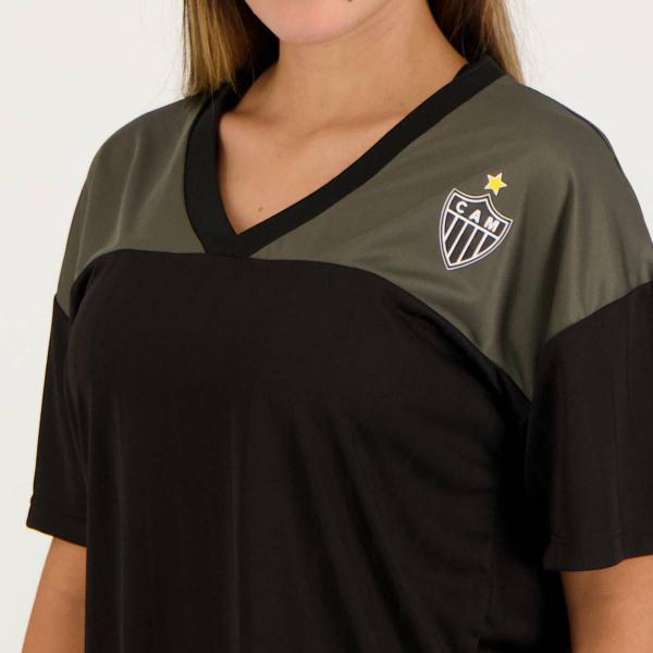 Imagem de Camisa Atlético Mineiro Mana Feminina Preta