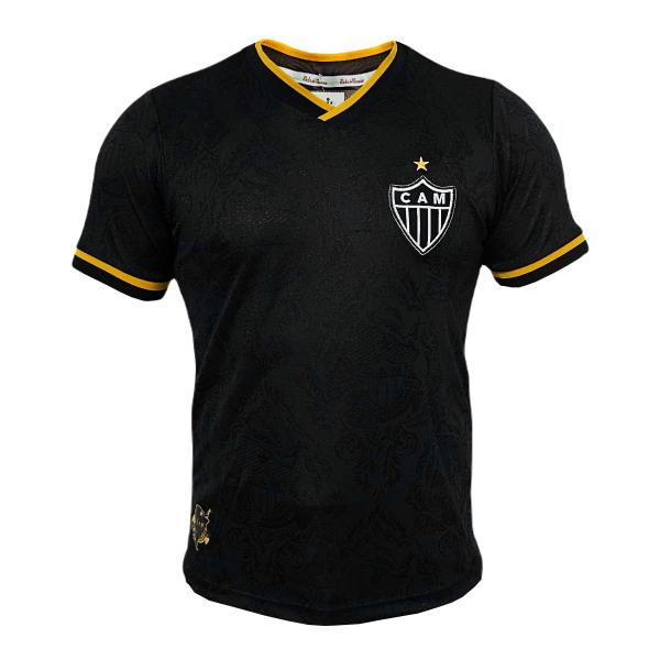 Imagem de Camisa Atlético Mineiro Retrô 2013 Home Preta - Masculino