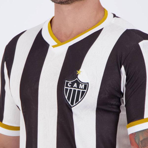 Imagem de Camisa Atlético Mineiro Retrô 2013 Listrada