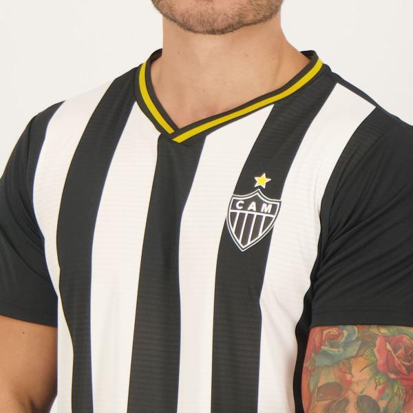 Imagem de Camisa Atlético Mineiro Schoolers Preta e Branca