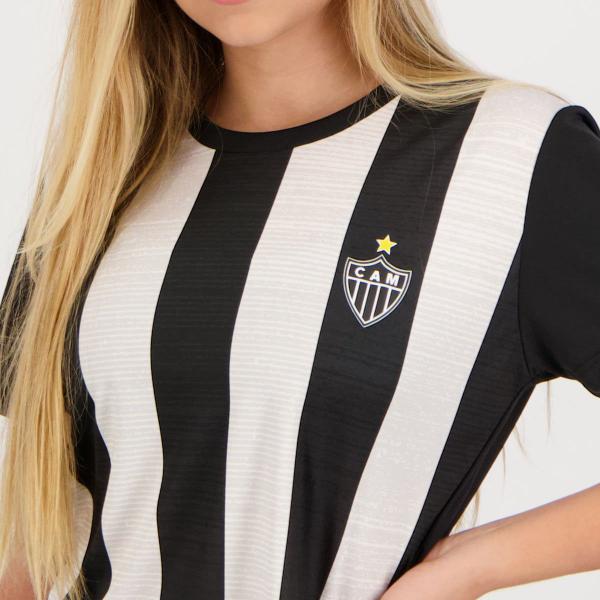 Imagem de Camisa Atlético Mineiro Wag Feminina Preta