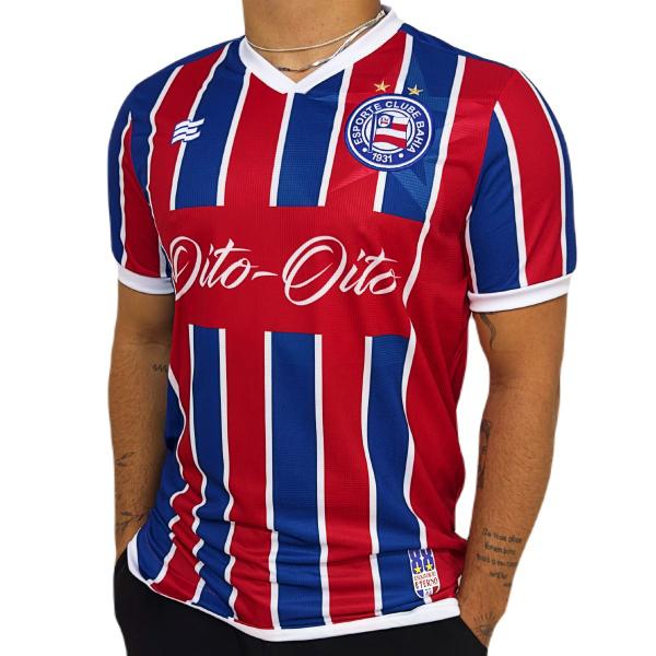 Imagem de Camisa Bahia Esquadrão Tricolor Oito-Oito - Masculino